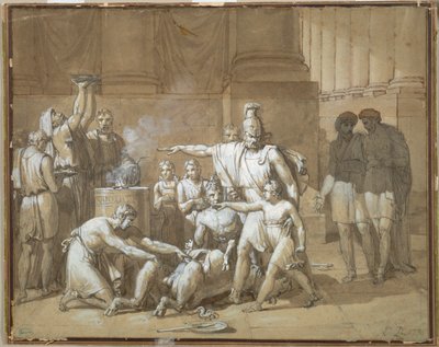 Hannibal Swearing Eternal Enmity toward Rome by Unknown artist