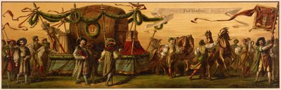 Hans Makarts procession of the city Vienna by Unknown artist
