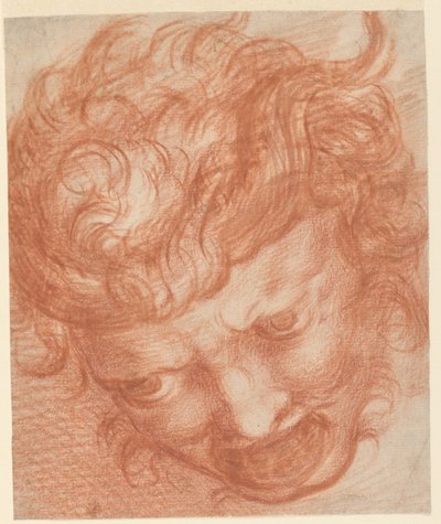 Head of a Fury by Unknown artist