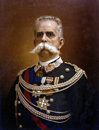 Humbert I, Chromolithography, late 19th century by Unknown artist