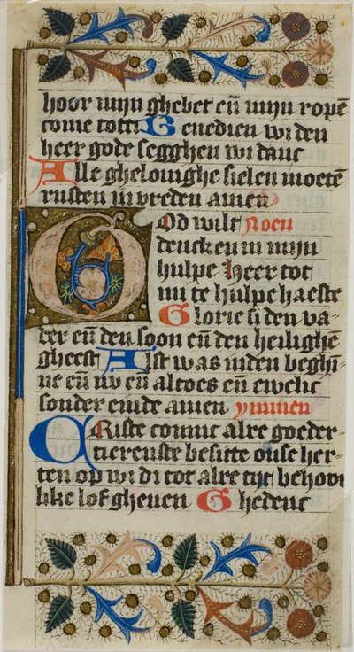 Illuminated Initial 