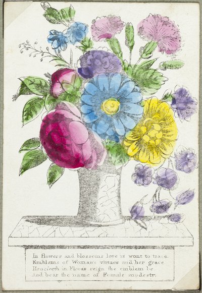 In Flowers and Blossoms (valentine) by Unknown artist