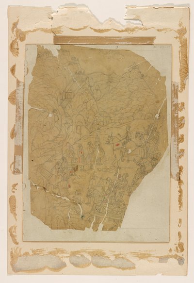 Indian Manuscript; Mughal, 17th Century by Unknown artist