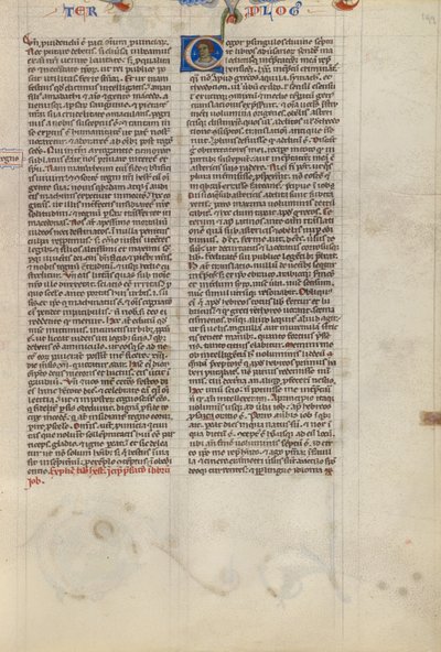 Inhabited Initial C by Unknown artist