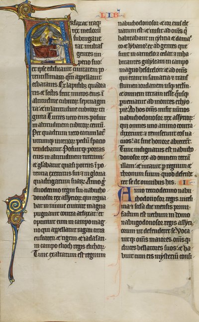Initial A: Judith Beheading Holofernes by Unknown artist