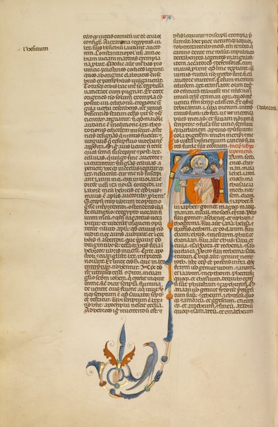 Initial A: Three Patriarchs by Unknown artist