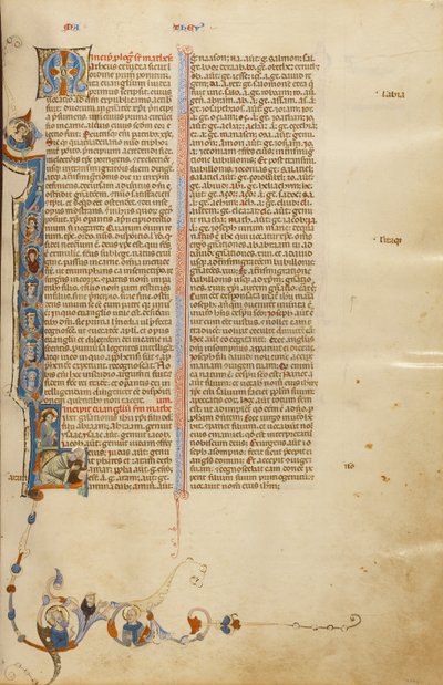 Initial L: The Tree of Jesse by Unknown artist