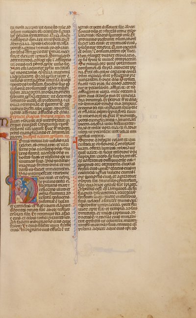 Initial O: A Prophet before Nineveh by Unknown artist