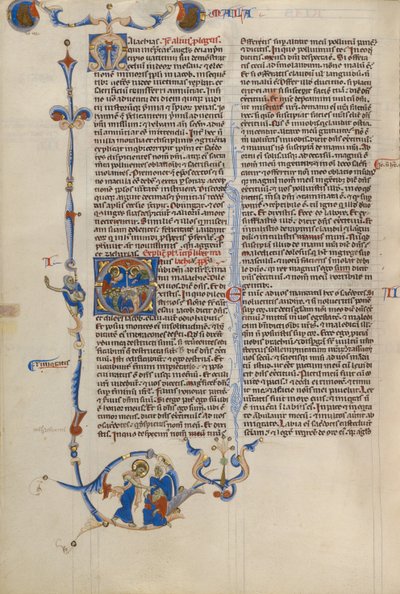 Initial O: Bishops and Monks by Unknown artist