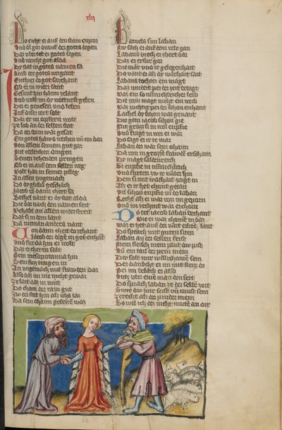Jacob Choosing Rachel as his Wife by Unknown artist