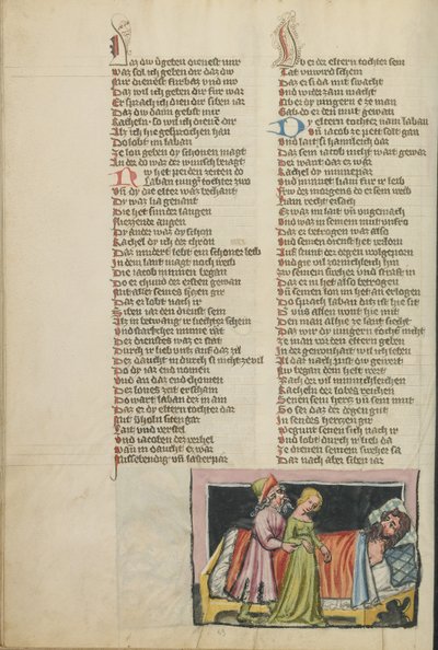 Jacob Receiving Leah as his Wife by Unknown artist