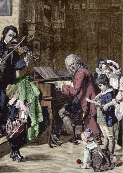 Jean Sebastien Bach (Johann Sebastian Bach) by Unknown artist