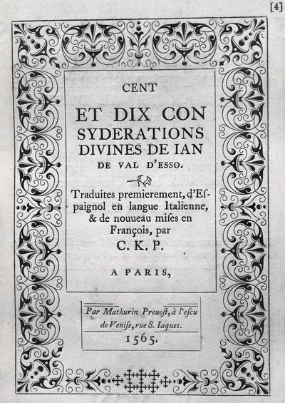 Juan de Valdes by Unknown artist