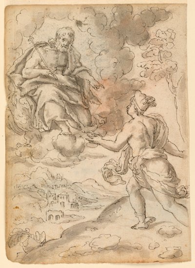 Jupiter Sending Mercury to Priam by Unknown artist