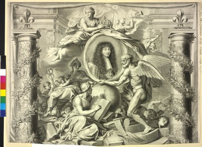 King of France Louis XIV by Unknown artist