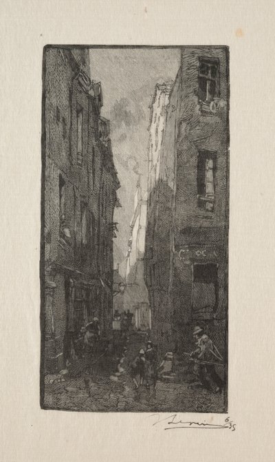 Rue des Cordiers by Unknown artist