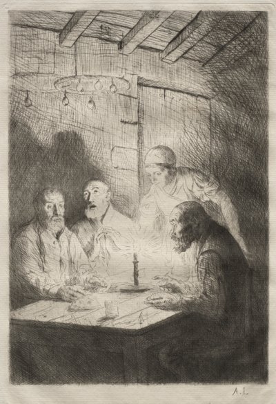 The Supper at Misery by Unknown artist