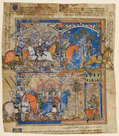 Leaf from the Morgan Picture Bible by Unknown artist