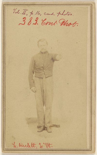 Lerman Hulett, 2nd Vermont, Civil War Victim by Unknown artist