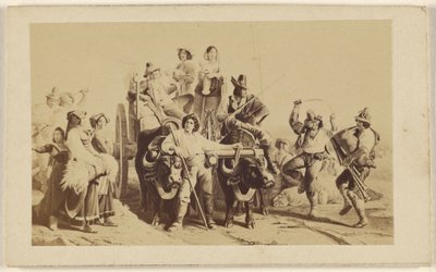 The Harvesters (copy of a painting) by Unknown artist