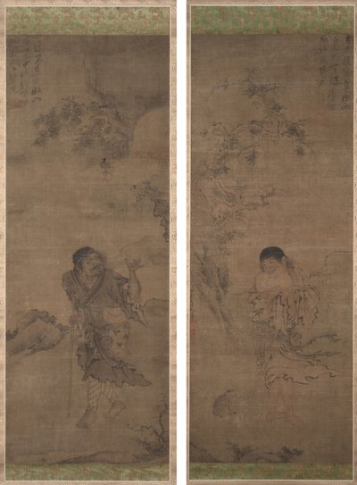 Li Tieguai; Liu Haichan by Unknown artist