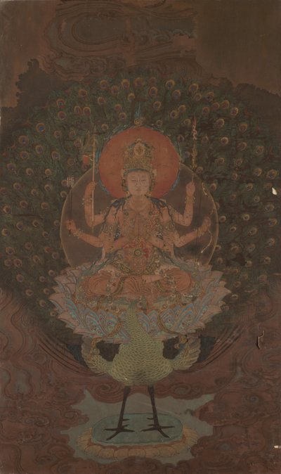 Mahamayuri (Kujaku Myoo) by Unknown artist