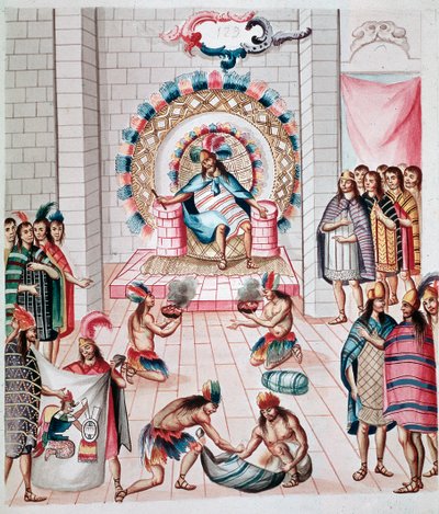 Making Offerings to the King by Unknown artist