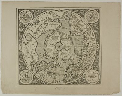 Map of the Mercator Projection by Unknown artist
