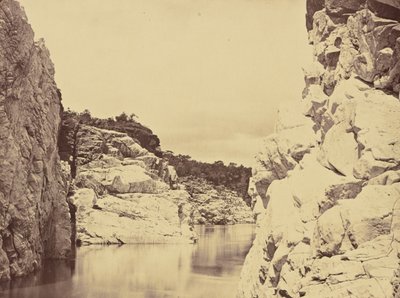 Marble Rocks at Nerbudda by Unknown artist