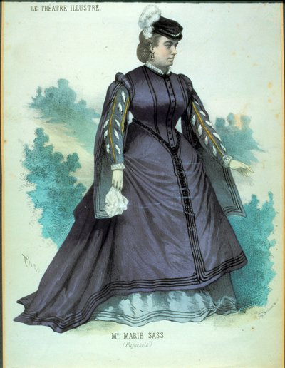 Marie SASS (Belgian Soprano) by Unknown artist