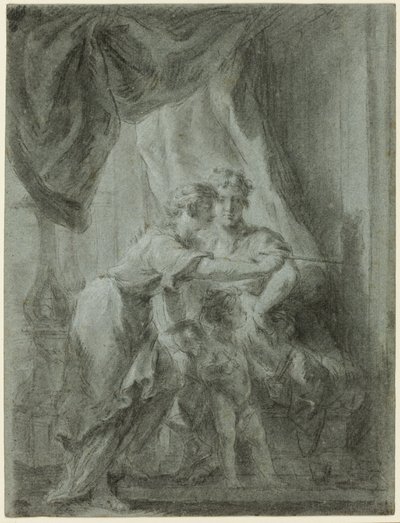 Mars, Venus and Cupid by Unknown artist
