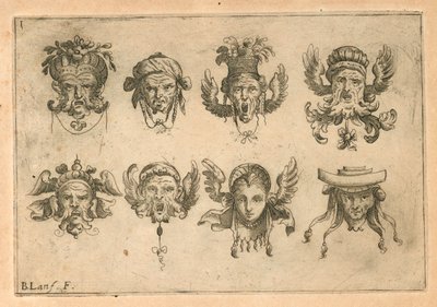 Mascarons by Unknown artist