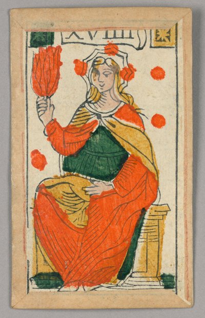 Minchiate (Tarot) Playing Card by Unknown artist