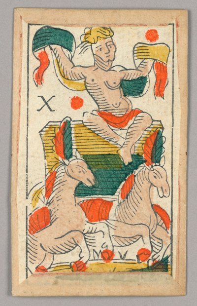 Minchiate (Tarot) Playing Card by Unknown artist