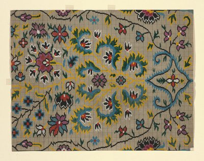 Mise-en-carte (Point-paper) by Unknown artist
