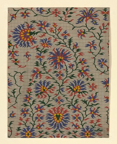 Mise-en-carte (Point-paper) by Unknown artist