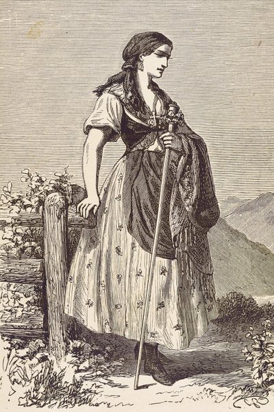 Moravian Woman by Unknown artist