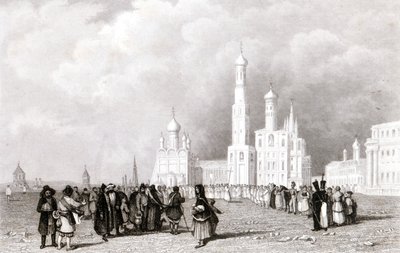 Moscow. Church of Ivan Velik by Unknown artist