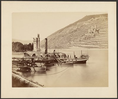 Mouse Tower on the Rhine by Unknown artist