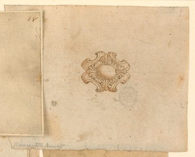 Oval Diamond Brooch by Unknown artist