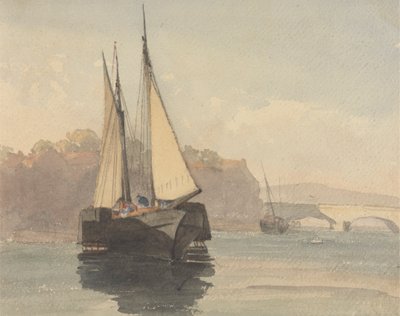 Paddle Steamer Near Weymouth by Unknown artist