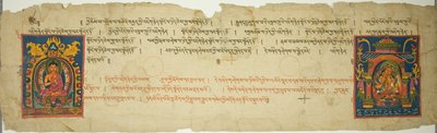 Page from a Buddhist Manuscript by Unknown artist