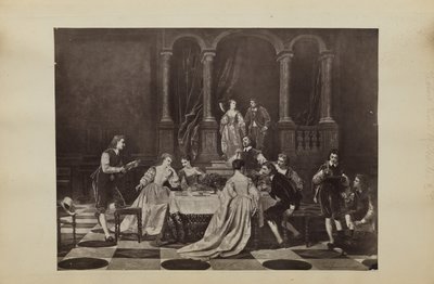 Painting of Music Recital by Unknown artist