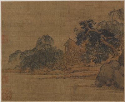 Pavilion on a Wooded Promontory by Unknown artist