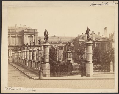 Petit Sablon Square, Brussels by Unknown artist