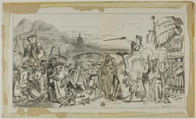 Political Cartoon by Unknown artist