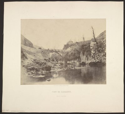 Pont du Sarrance, Basse-Pyrénées by Unknown artist
