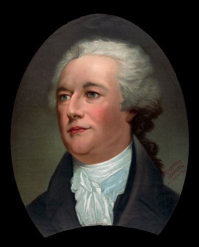 Portrait of Alexander Hamilton by Unknown artist