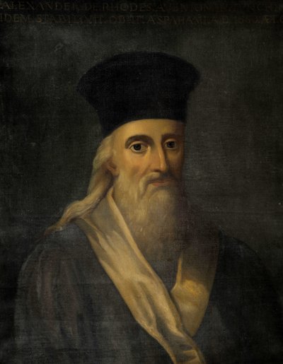 Portrait of Alexander of Rhodes by Unknown artist