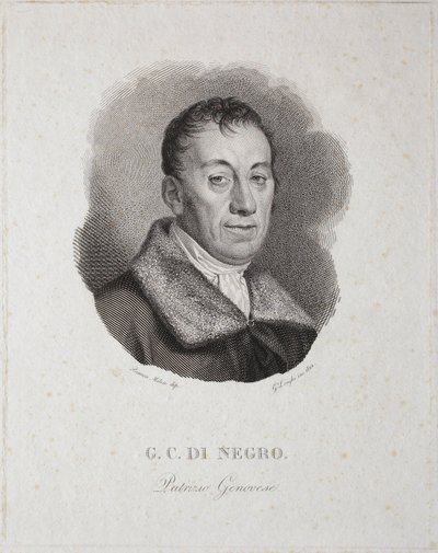Portrait of Carlo Di Negro by Unknown artist